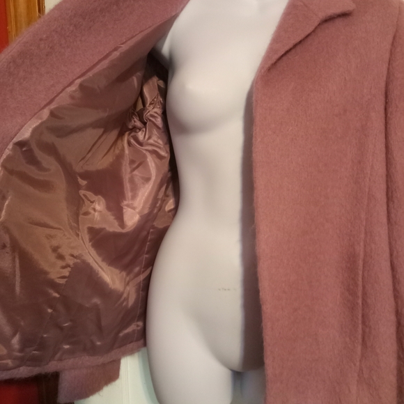 🛍️ BUNDLE ONLY 🛍️Elegant Purple Wool And Mohair Bend Women's Blazer - Picture 4 of 14